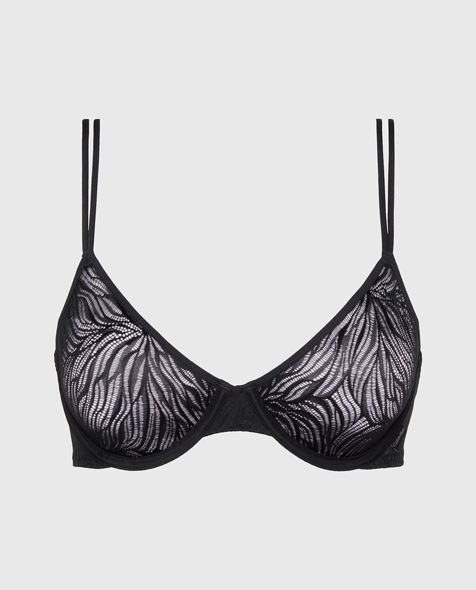 Soutien Clássico com Aros sem Foam - Sheer Marq Lace Preto-4