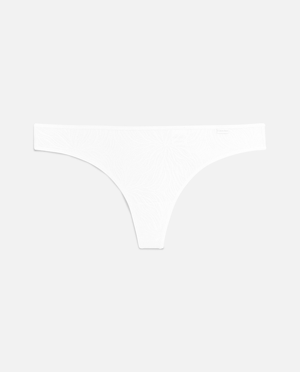 Tanga - Sheer Marq Lace Branco-4