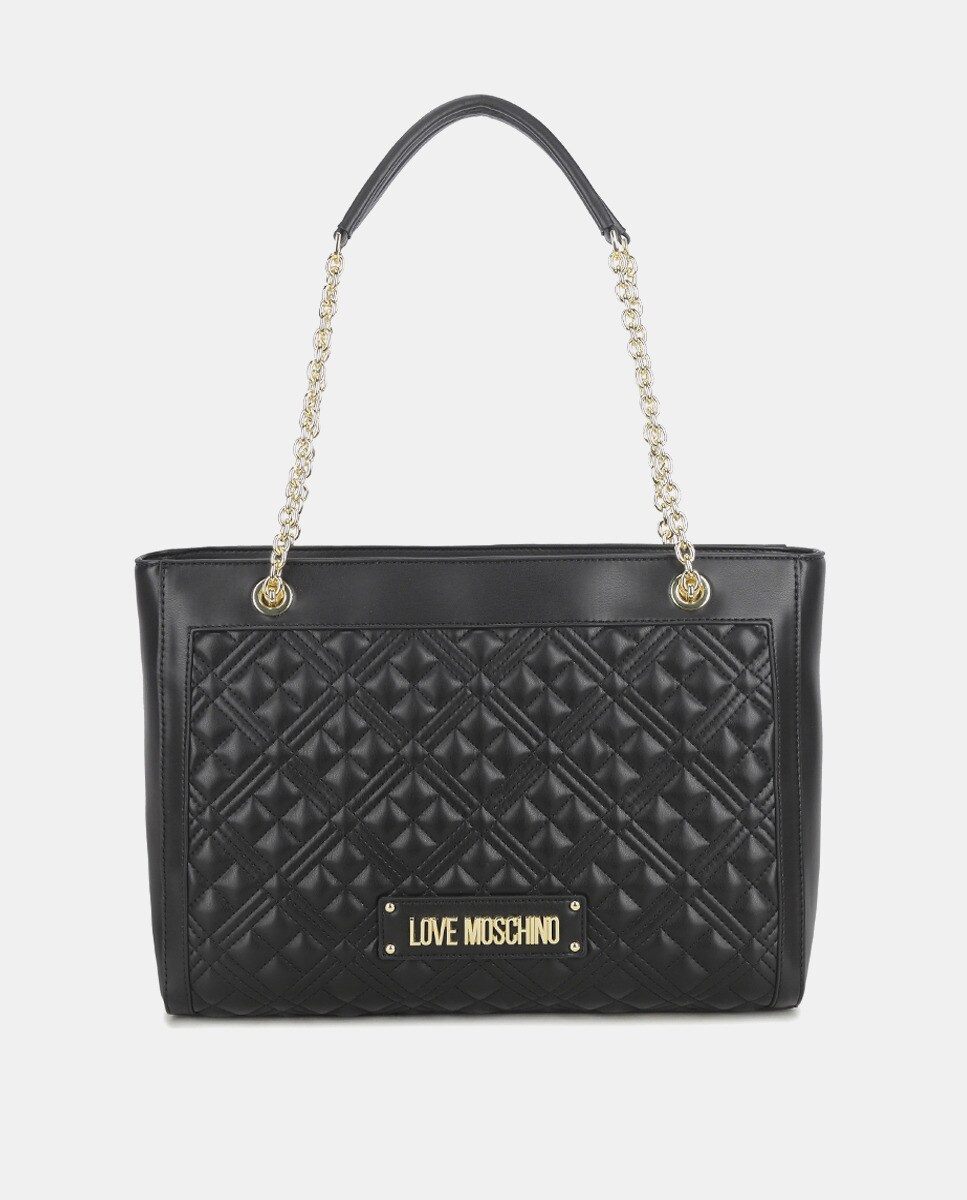 Sac cabas zippé matelassé