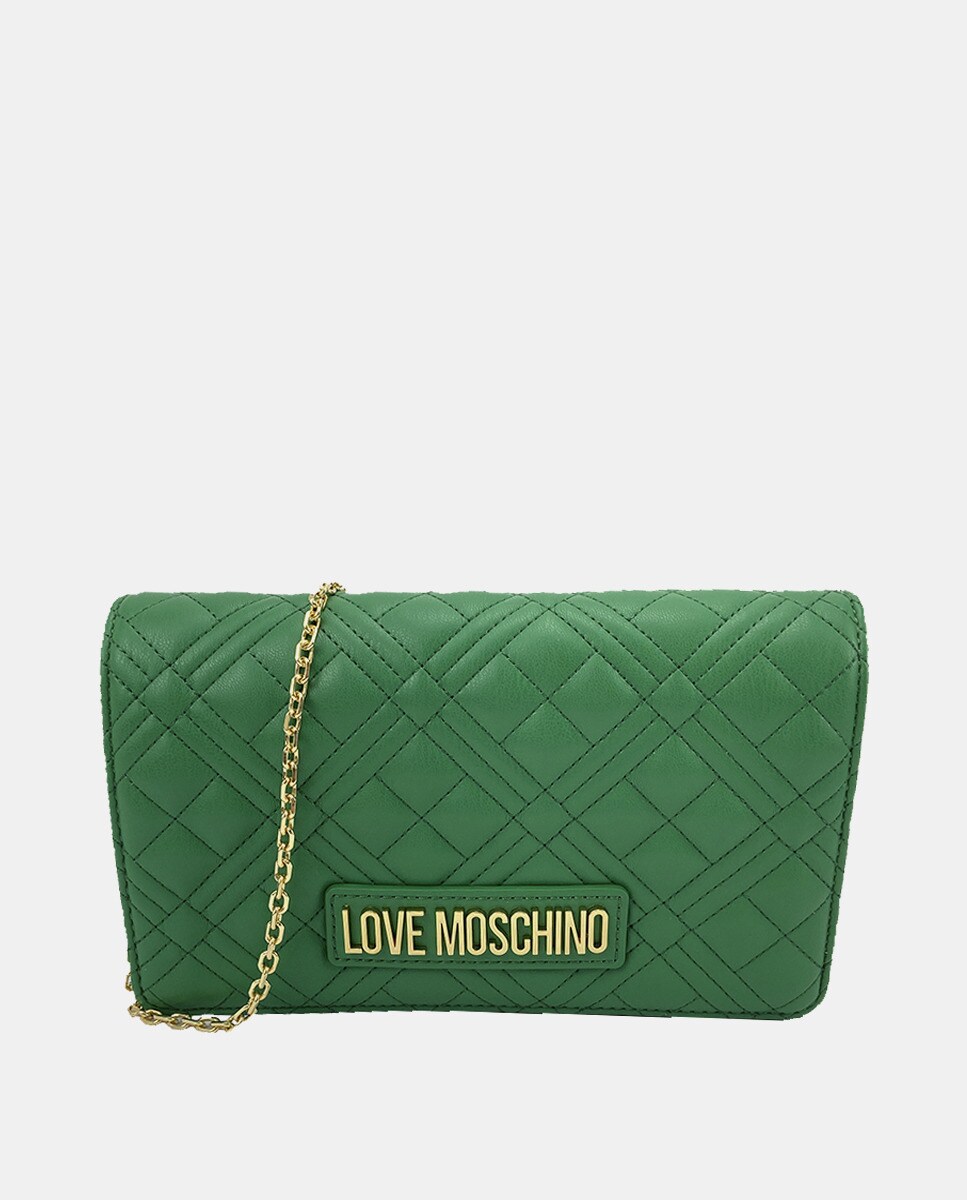 Petite pochette matelassée à rabat