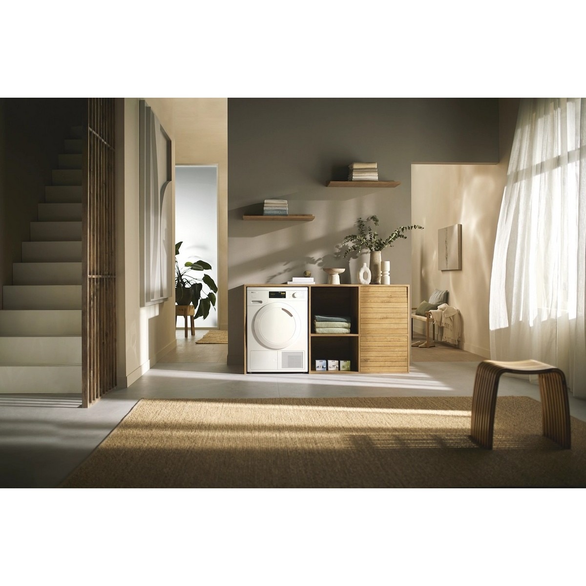 Máquina de Secar Roupa Miele TCC364WP Side-by-side, PerfectDry, EcoDry e AddLoad com Bomba de Calor e de 9 Kg - Branco Branco-4