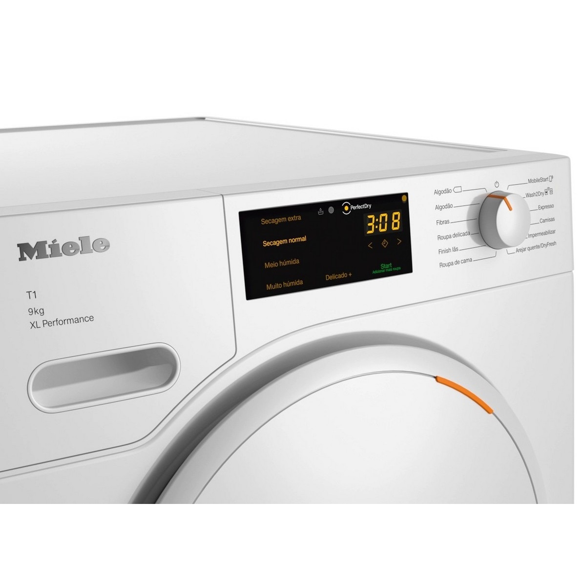 Máquina de Secar Roupa Miele TWC364WP PerfectDry, EcoDry e AddLoad com Bomba de Calor e de 9 Kg - Branco Branco-3