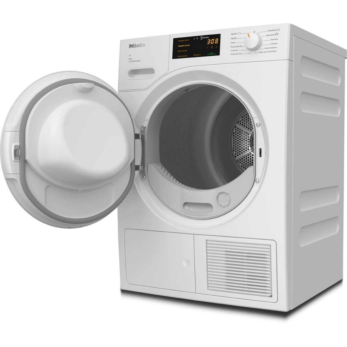Máquina de Secar Roupa Miele TWC364WP PerfectDry, EcoDry e AddLoad com Bomba de Calor e de 9 Kg - Branco Branco-2