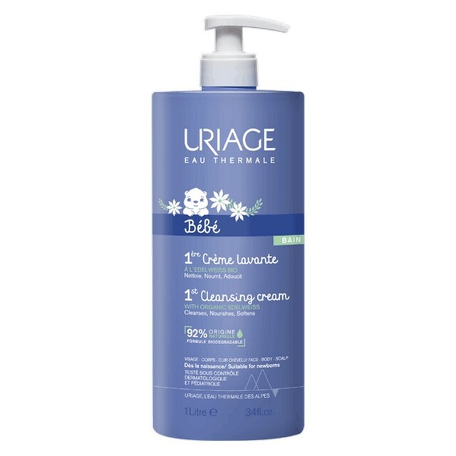 Imagem 0 de 1º Creme Lavante Uriage Bebé - 1 L