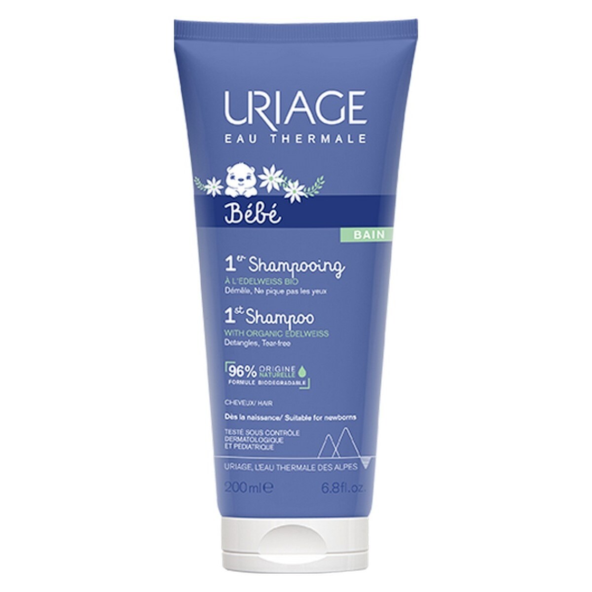 1º Champô sem Sabão Uriage Bebé - 200 ml 1