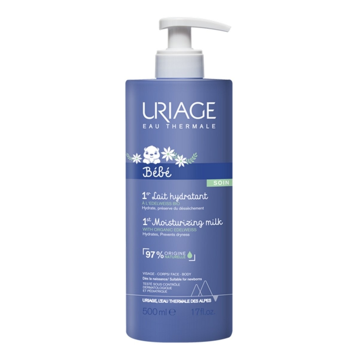 Imagem 0 de 1º Leite Hidratante Uriage Bebé - 500 ml