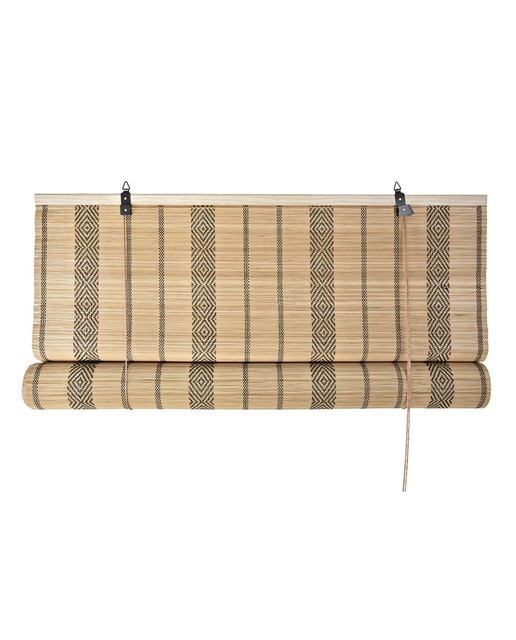 Imagen 0 de Estor bambú 90x3x175 natural marrón oscuro