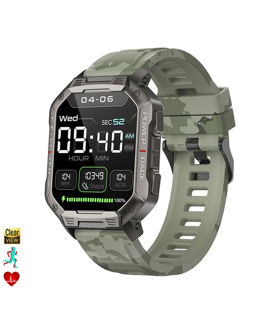 Imagen 0 de Smartwatch NX3 con modos deportivos, monitor cardiaco, de tensión y de O2. Batería de 410 mAh.