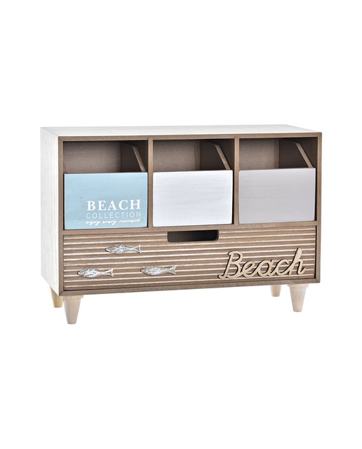 Imagen 0 de Joyero madera 34x14x24 beach marrón