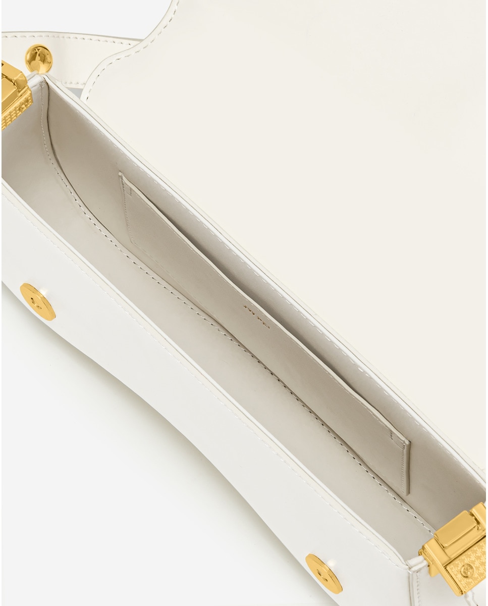 Mala de Ombro Modelo Joy - Branco Branco-4