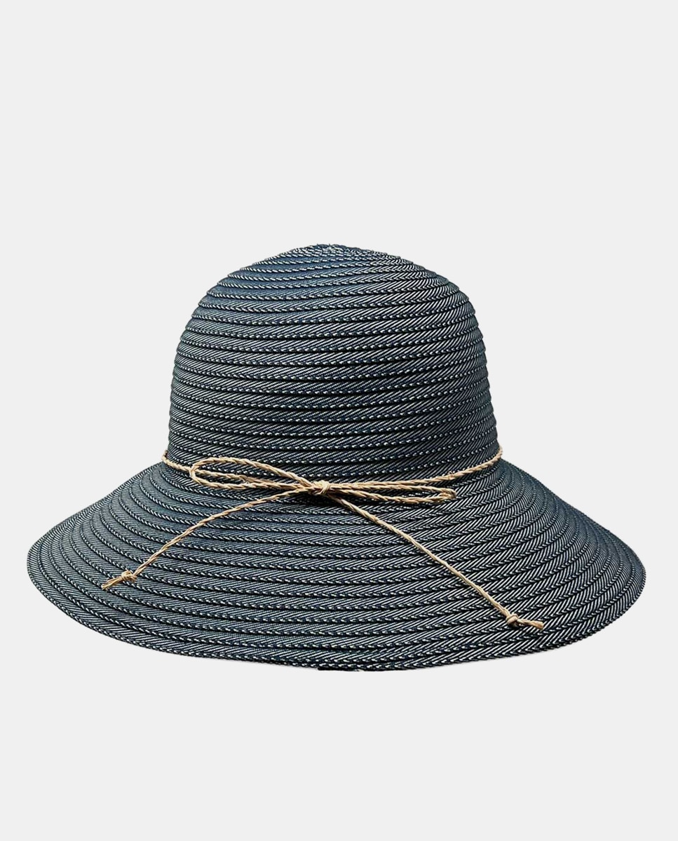 Imagem 0 de Chapéu com Proteção Solar e Copa Redonda - Azul