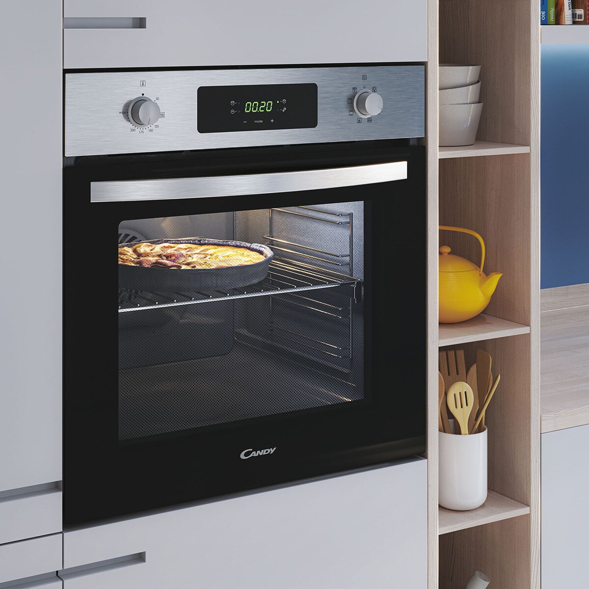 Forno Multifunções Candy Idea FIDC X625 L Aquactiv de 70 Litros - Inox Inox-6