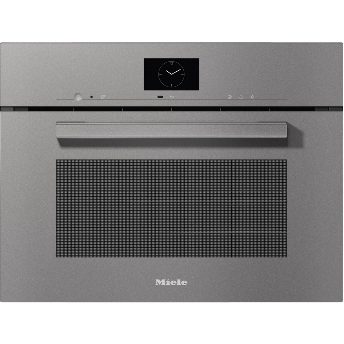 Forno a Vapor Combinado Miele DGC 7640 HC Pro M Touch S + MotionReact, DualSteam, Wi-Fi+ Mix & Match e HydroClean e de 47 Litros - Cinza Grafite Cinzento-grafite-1