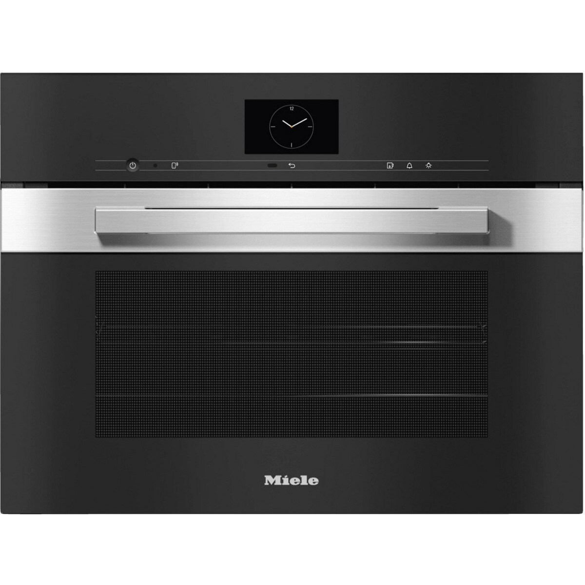 Forno a Vapor Combinado Miele DGC 7645 HC Pro M Touch S + MotionReact, DualSteam, Wi-Fi+ Mix & Match e de 47 Litros - Aço Inox Aço inoxidável-1