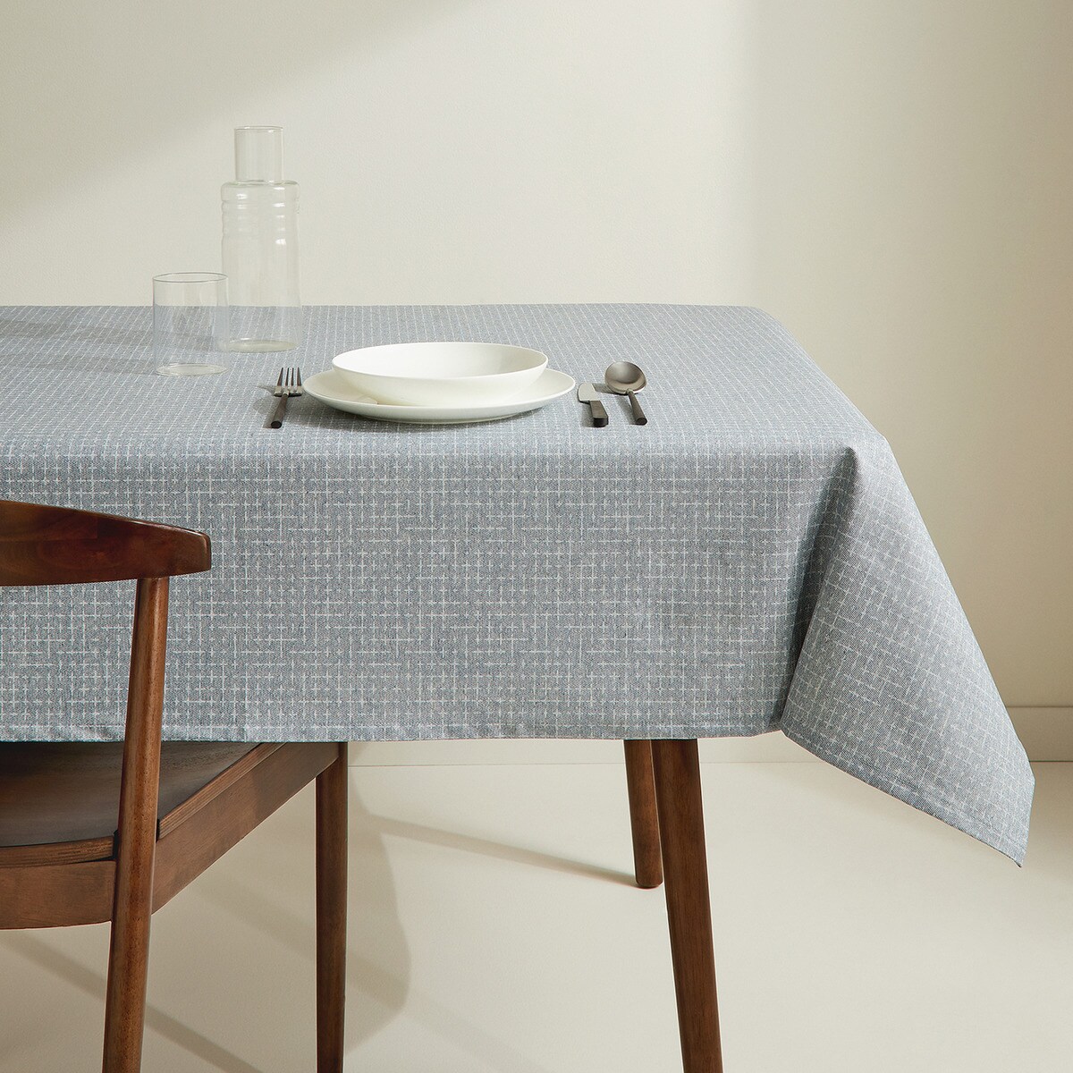 Nappe enduite antitaches denim Lubbok