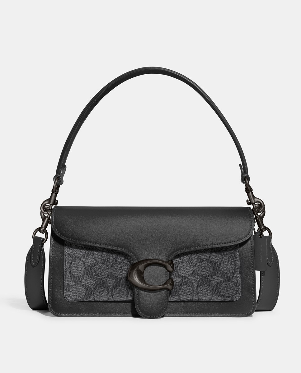 Sac porté épaule format moyen Tabby imprimé avec bandoulière amovible