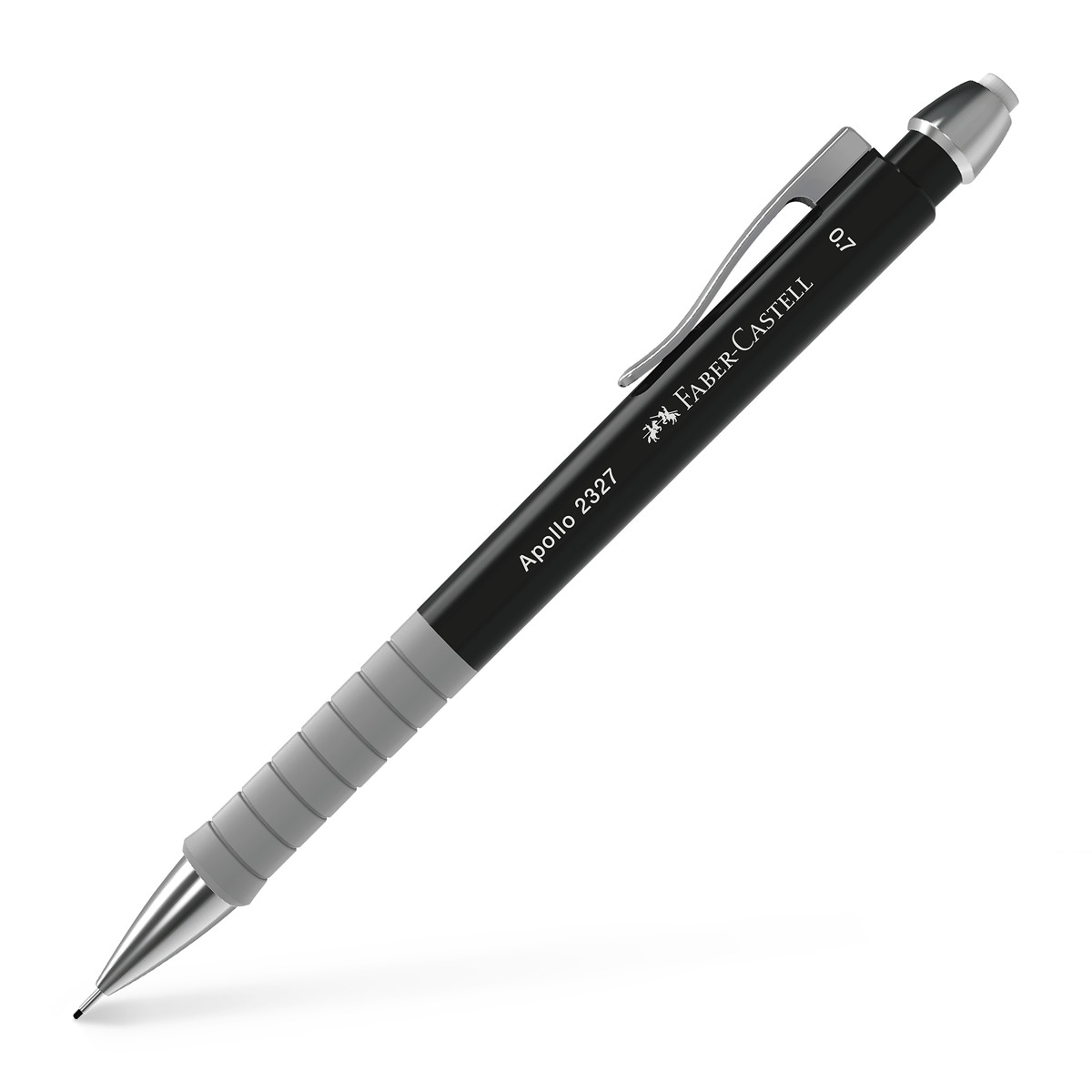 Portaminas Apollo grosor 0,7 mm Faber-Castell negro Negro-2