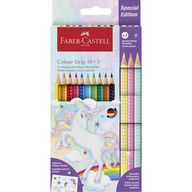 Imagem 0 de Estojo de Cartão com 10 Lapiseiras Grip mais 3 Lapiseiras Sparkle