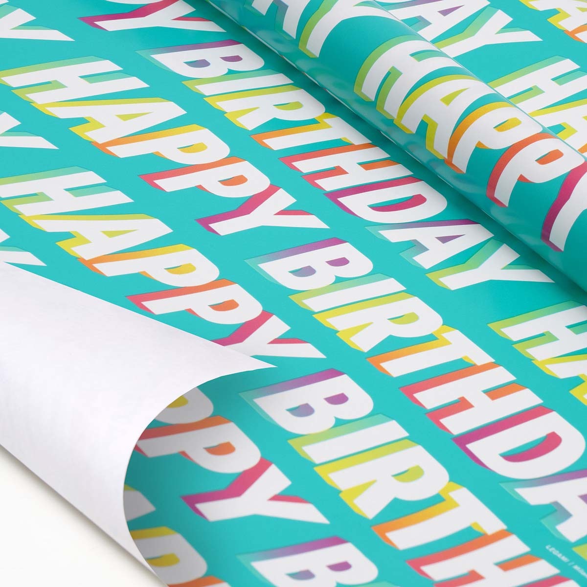 Papel de Embrulho Happy Birthday 2