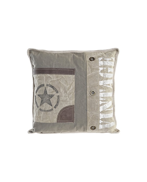 Imagen 0 de Cojín poliéster piel 45x15x45 450 gr. star gris