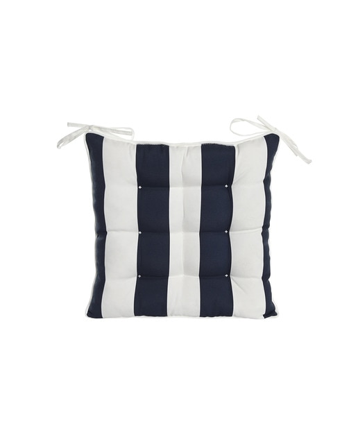 Imagen 0 de Cojín silla poliéster 40x40x7 430 gr., rayas