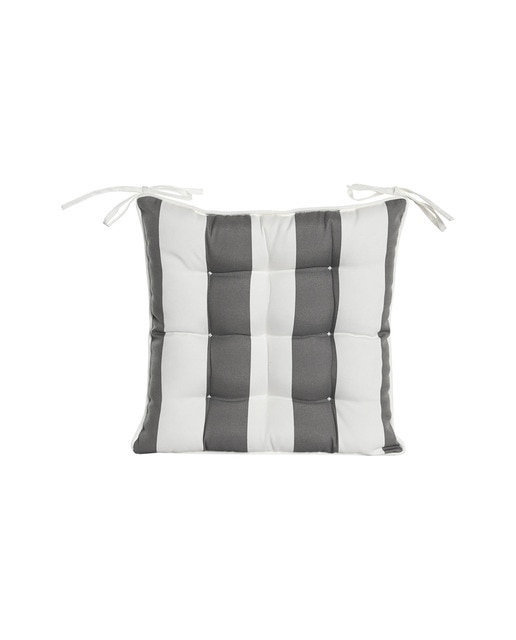 Imagen 0 de Cojín silla poliéster 40x40x7 430 gr., rayas