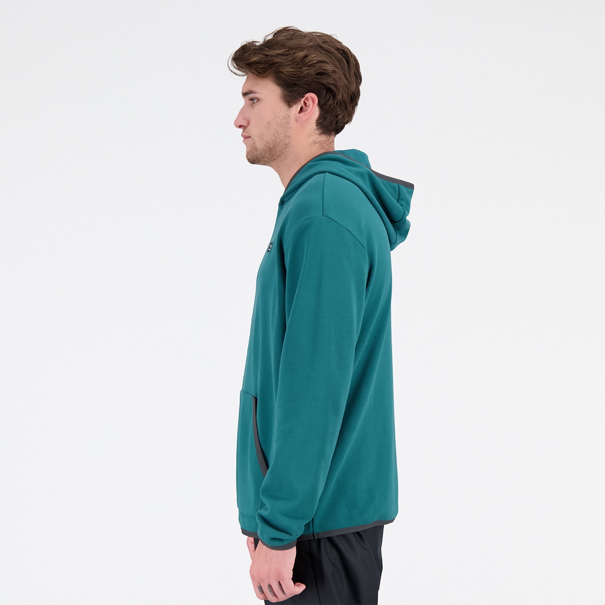 Sweatshirt de Homem NB AT Verde-azulado-3