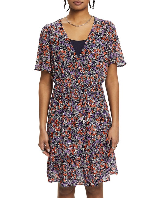 Imagen 0 de Vestido corto volantes material reciclado