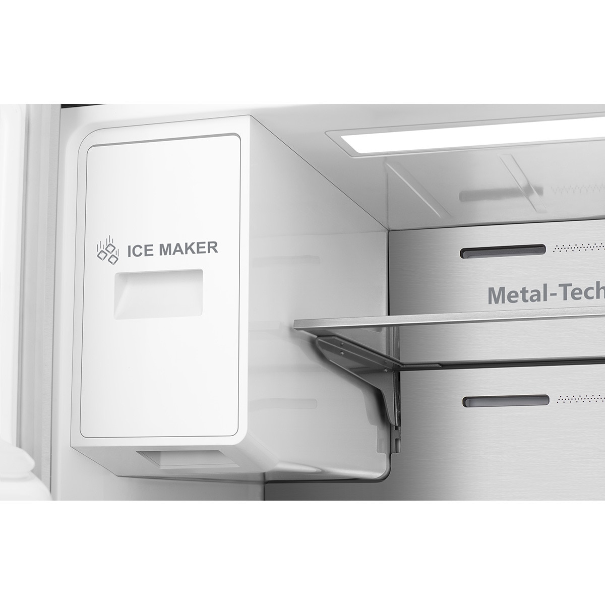 Frigorífico americano Hisense con Dispensador - RQ760N4SASE Acero Inox-16