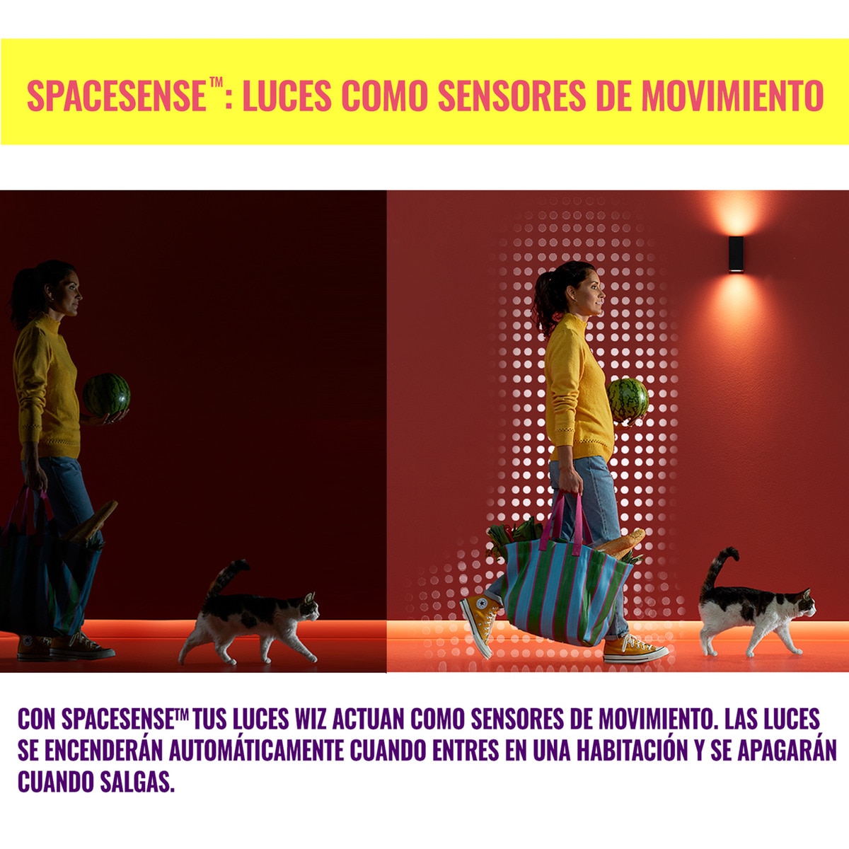 Bombilla LED Inteligente Filamento Transparente E27 7 W Regulable SpaceSense Blanco-3