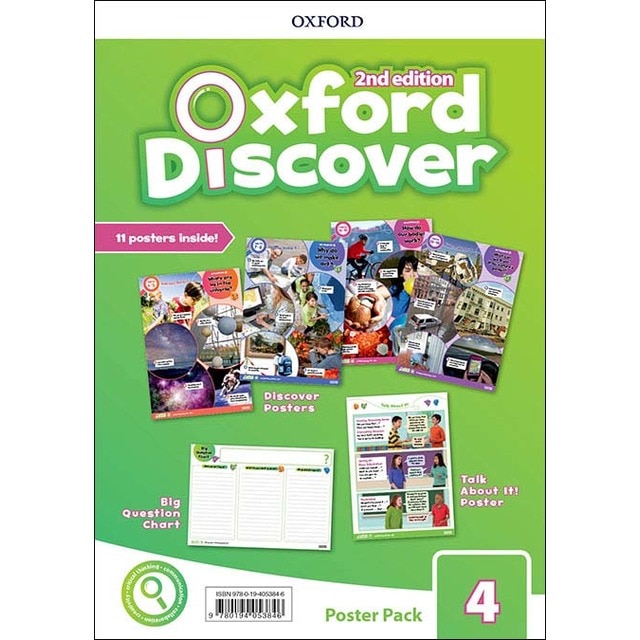 Oxford Discover 4. Posters 2nd Edition 1
