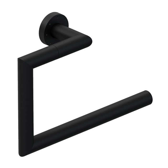 Imagem 0 de Toalheiro de Aro com Embelezador Redondo Decorativo Kubic