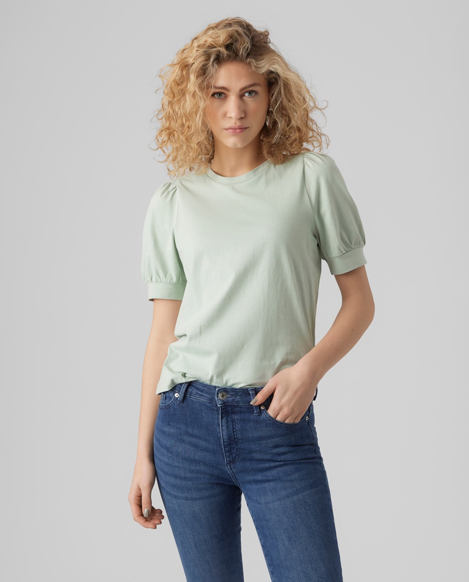 Tshirt à manches courtes resserrées