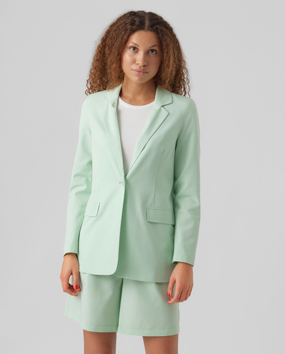 Blazer manches longues avec poches