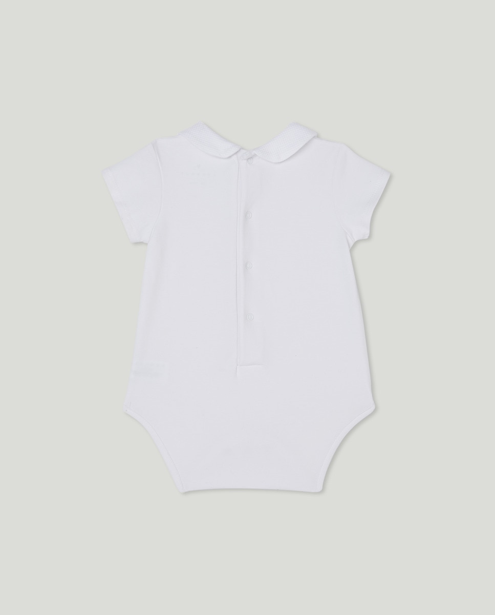 Bodies de Primeira Roupa em Algodão Branco-2