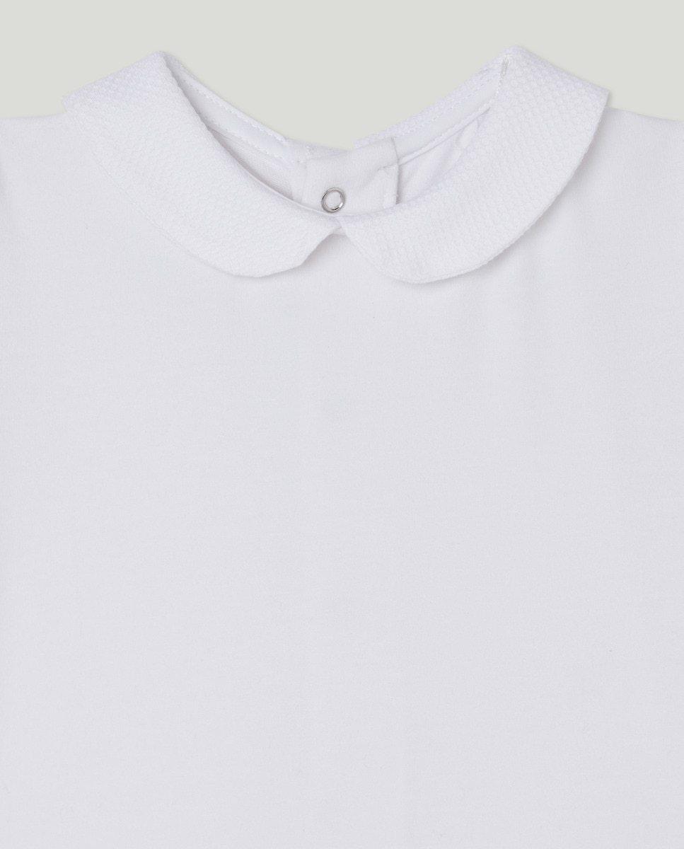 Bodies de Primeira Roupa em Algodão Branco-3