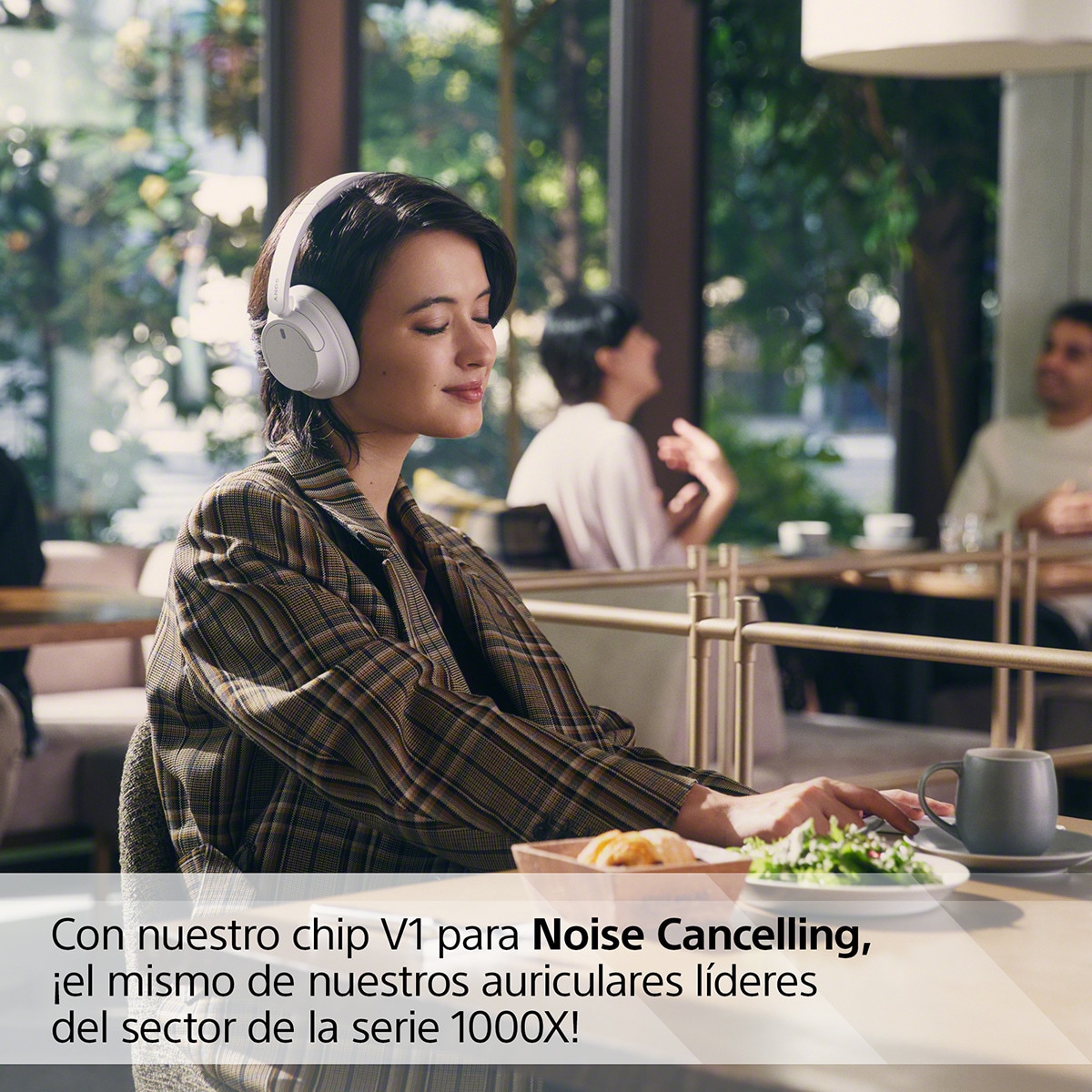 Sony WH CH720N Auriculares de diadema inalámbricos, Cancelación de ruido, hasta 50h. de batería, iOS, Android y PC Blanco-7