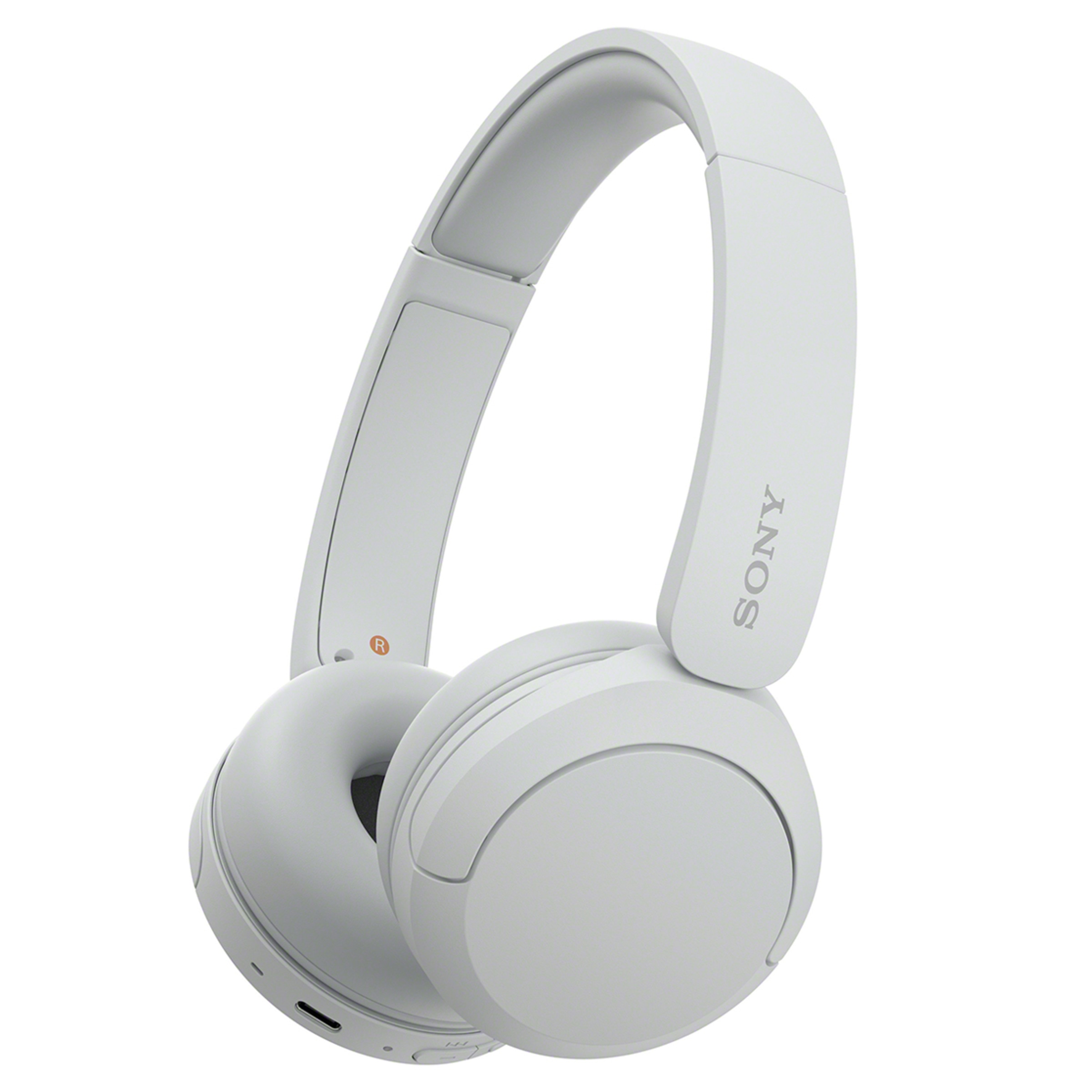 Sony WH-CH520 Auriculares inalámbricos de diadema, hasta 50h batería, ecualizador, iOS, Android y PC (Reacondicionado Casi a estrenar) Blanco-1