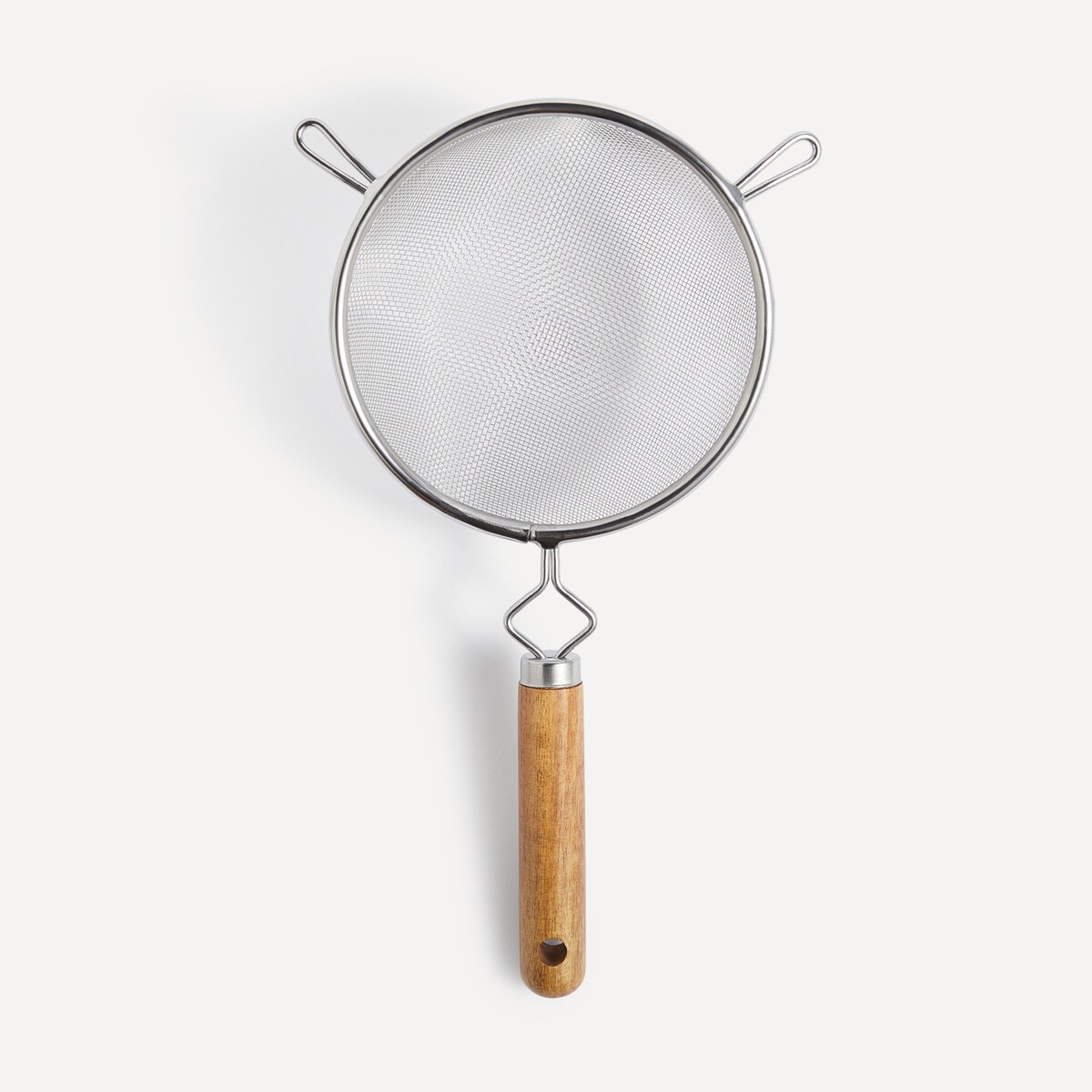 Passoire avec manche en bois d'acacia