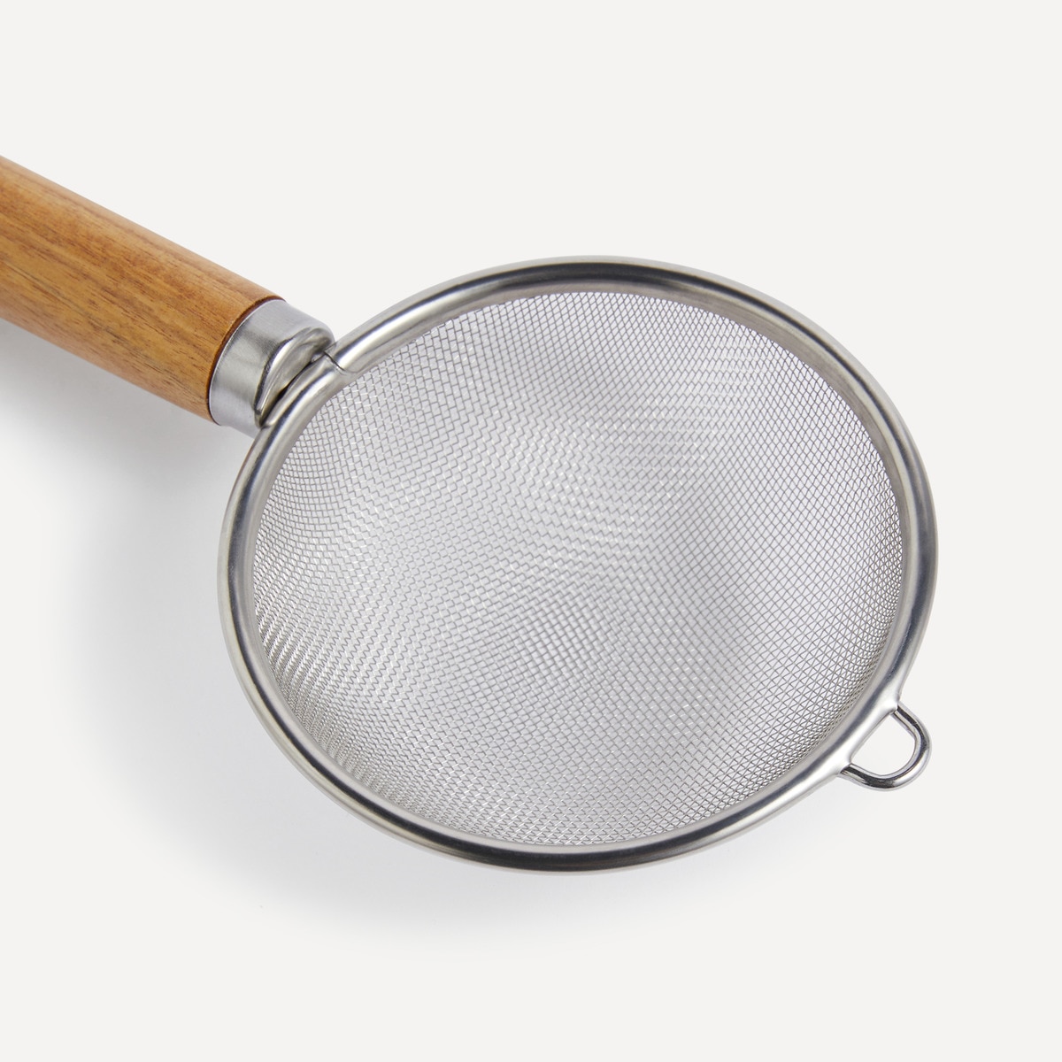 Coador com Cabo de Madeira de Acácia Natural-2