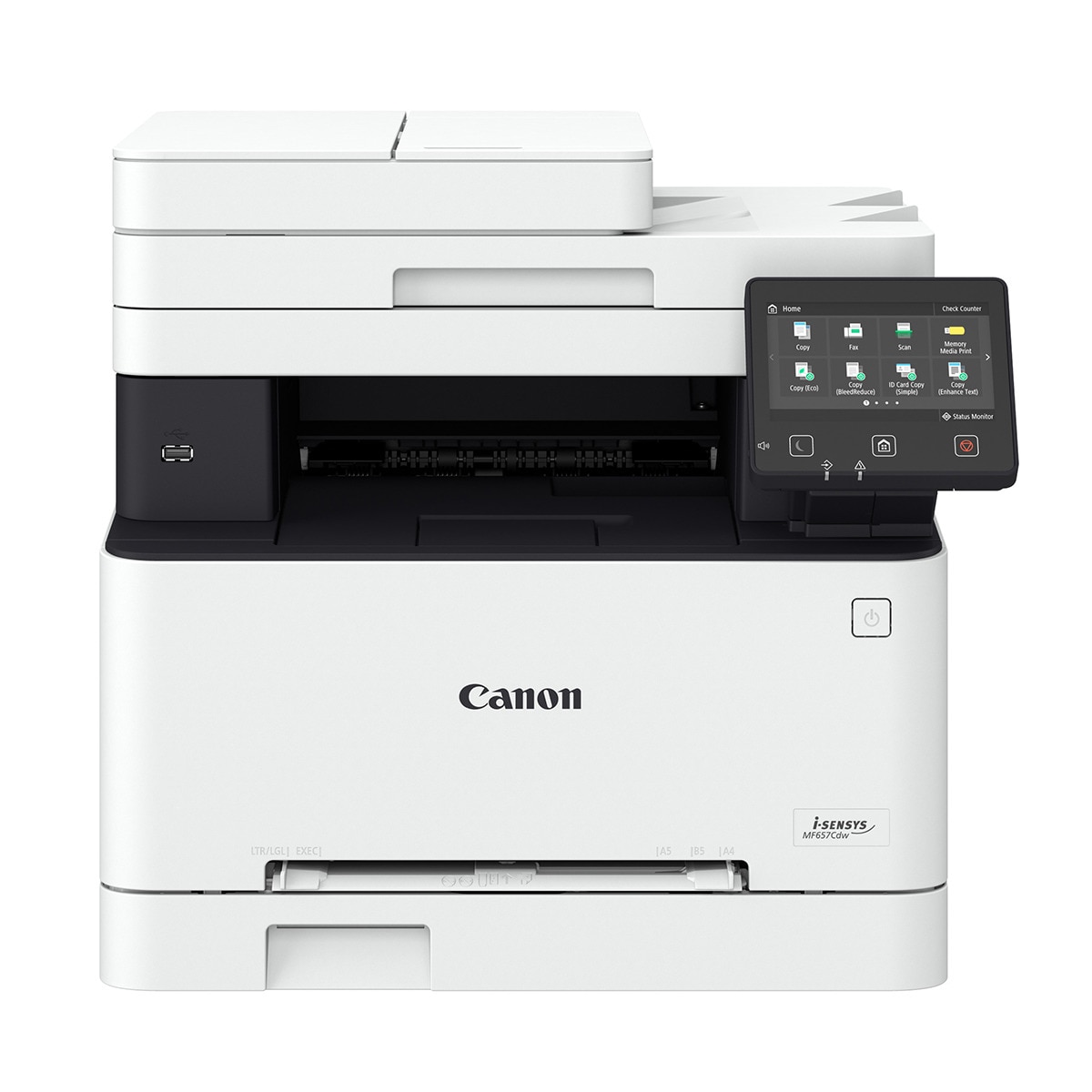 Multifunción láser Canon i-SENSYS MF657Cw, Wi-Fi, Fax Blanco-1