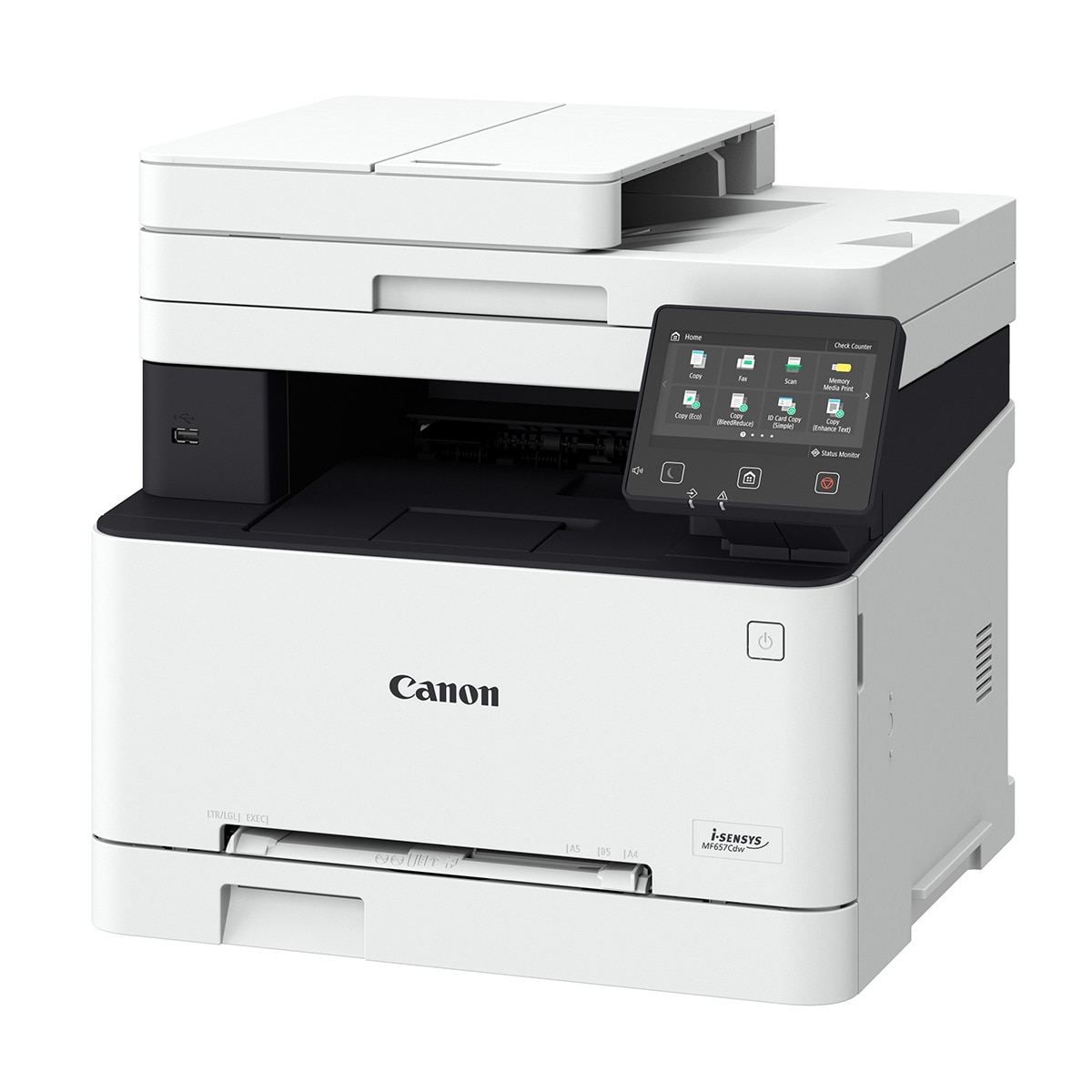 Multifunción láser Canon i-SENSYS MF657Cw, Wi-Fi, Fax Blanco-2