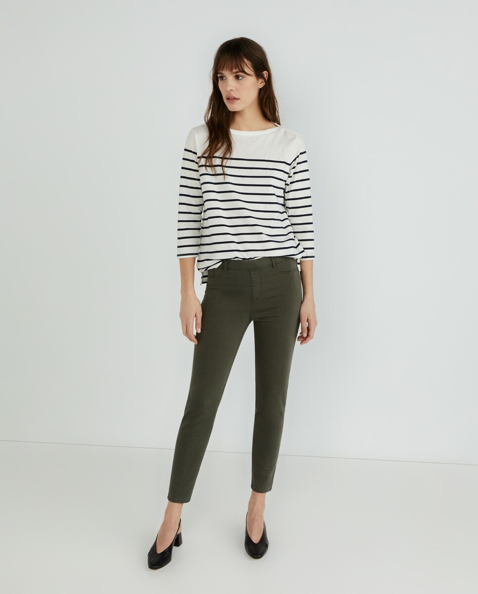 Pantalon jegging cigarette