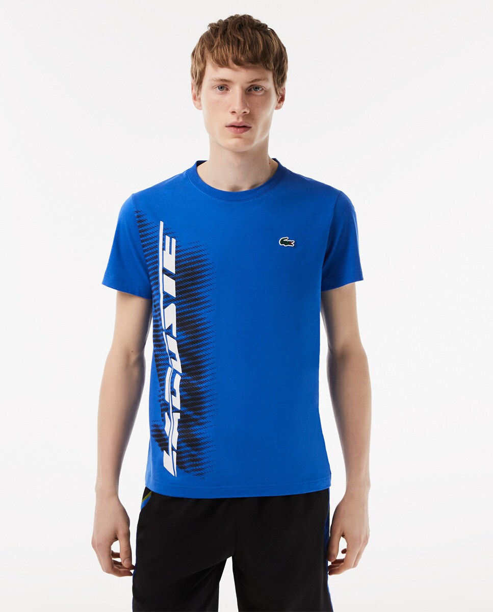 Tshirt Lacoste Sport regular fit avec marque contrastante