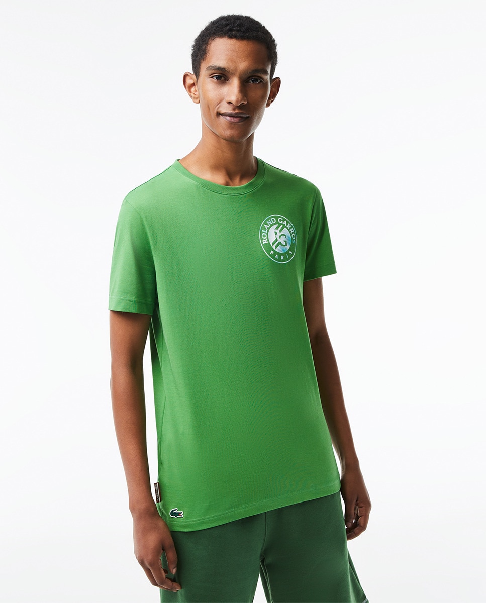 Tshirt Lacoste Sport Roland Garros Edition avec logo