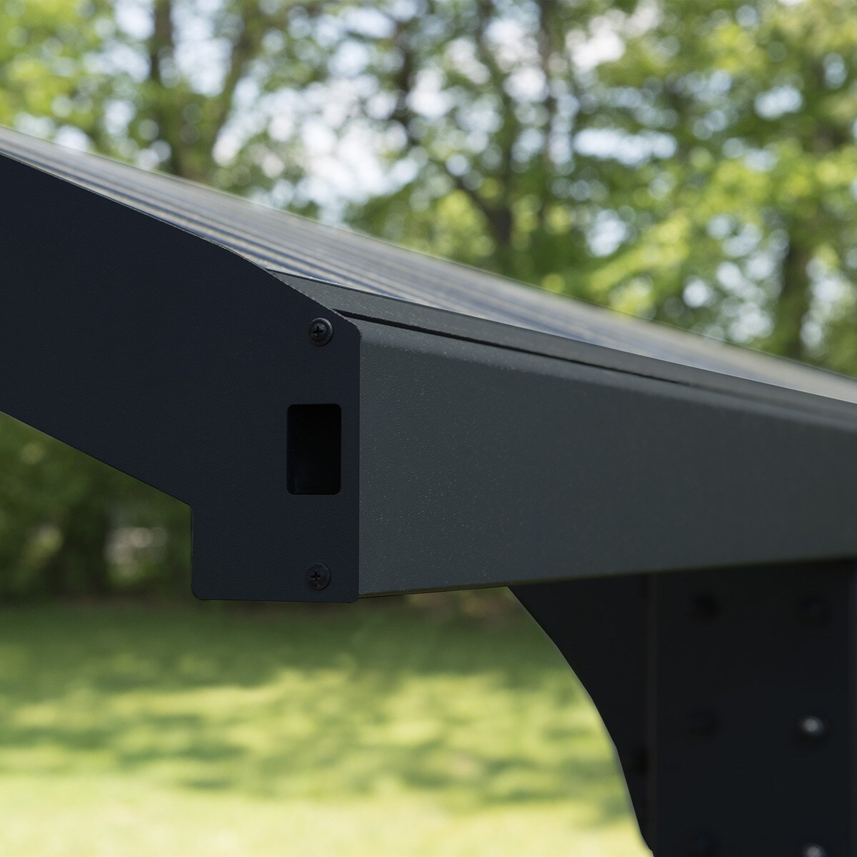 Cochera Aluminio Arizona Breeze Gris oscuro-14