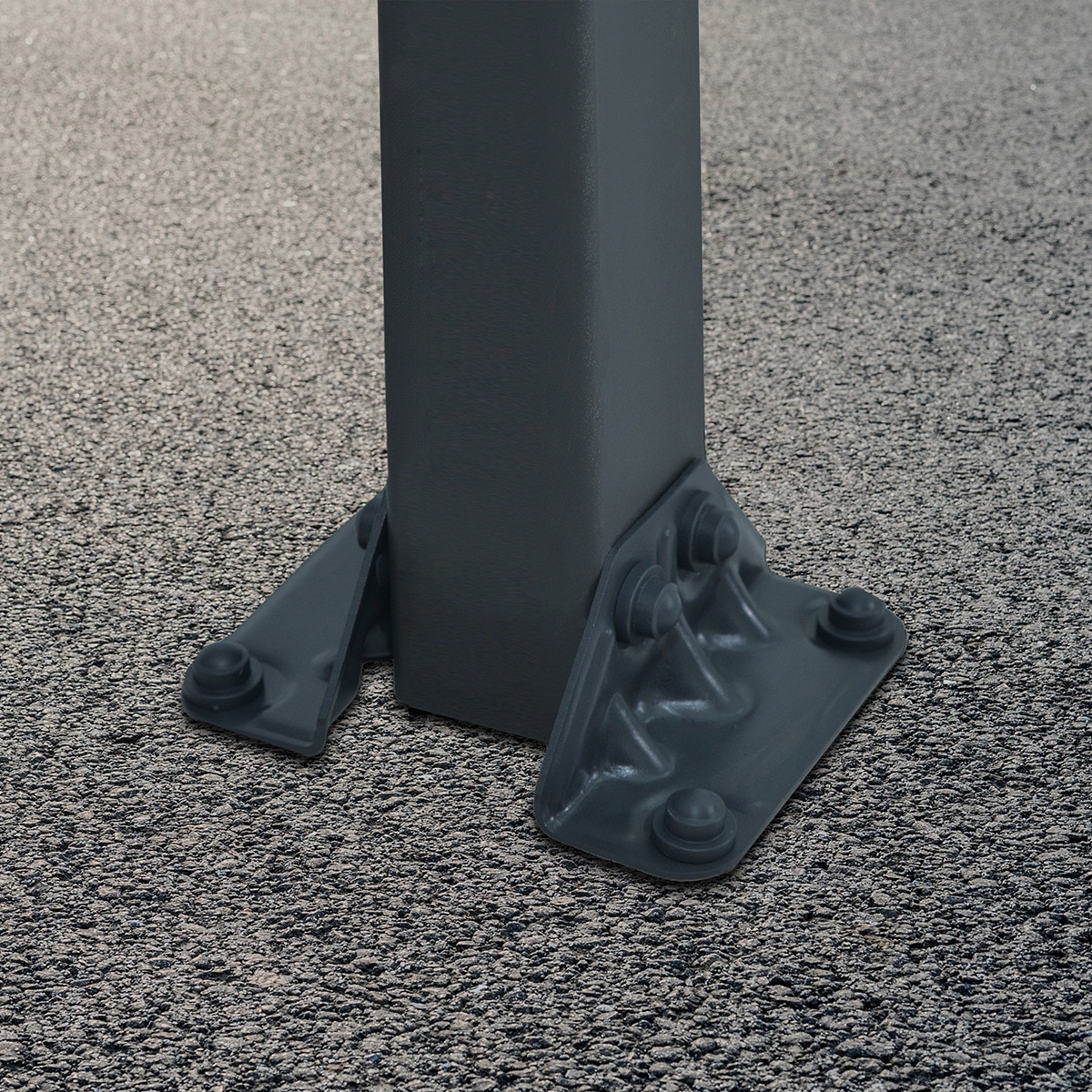 Cochera Aluminio Arcadia 359x435x242 cm Gris oscuro-10