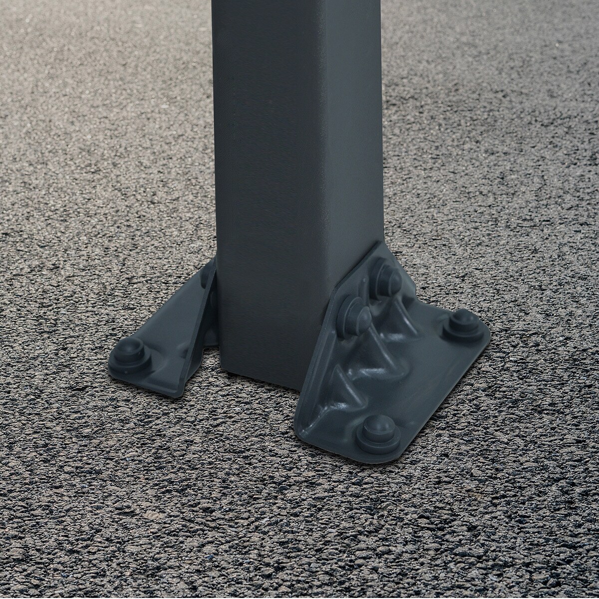 Cochera Aluminio Arcadia 359x507x242 cm Gris oscuro-10