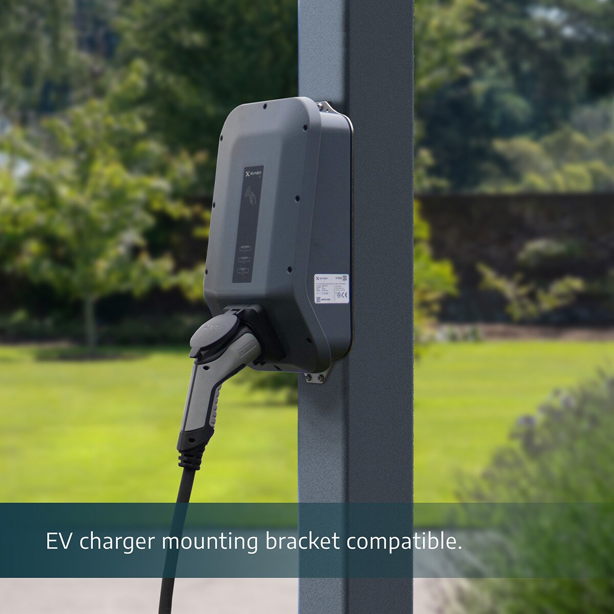 Cochera Aluminio Arcadia 359x1077x242 cm Gris oscuro-7