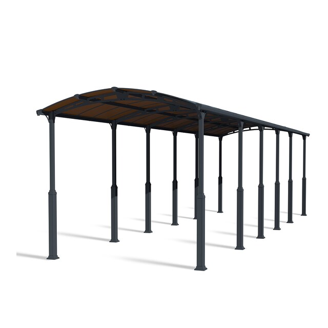 Imagen 0 de Cochera Aluminio Alpine Altura Regulable 359x1290x352 cm